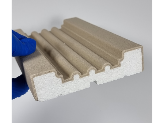 Window Frame Cornice Plaster Coated EPS O-29 30mm x 120mm