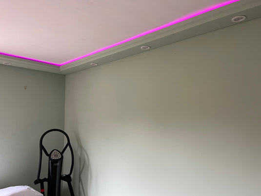 Plaster Coated Coving for LED GU10HB 200mm x 80mm