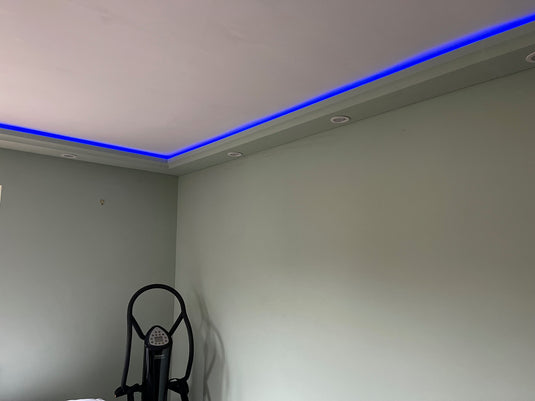 Plaster Coated Coving for LED GU10HB 200mm x 80mm