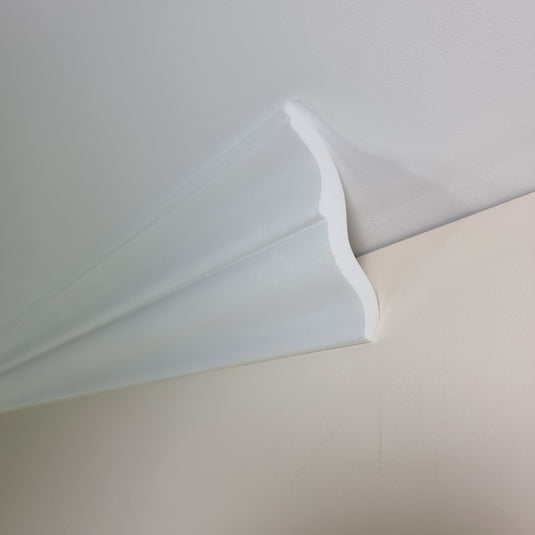 Polystyrene Coving for Wall Ceiling HL64 90mm x 85mm Lightweight XPS