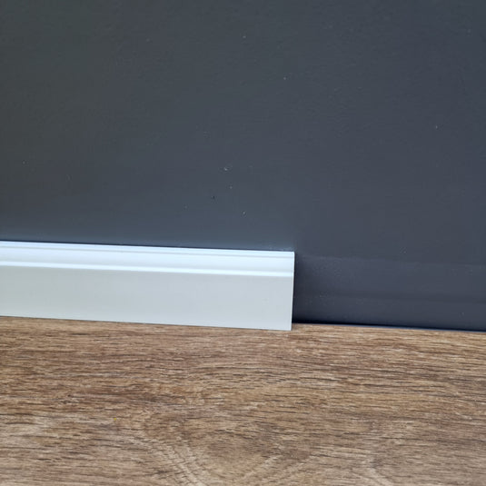 Skirting Board Trim H08P size 11mm x 80mm x 2 Meters