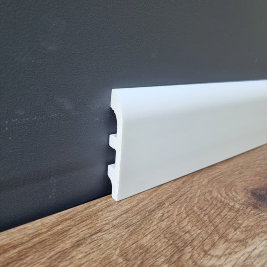 Skirting Board Trim H12P size 17,7mm x 98mm x 2 Meters