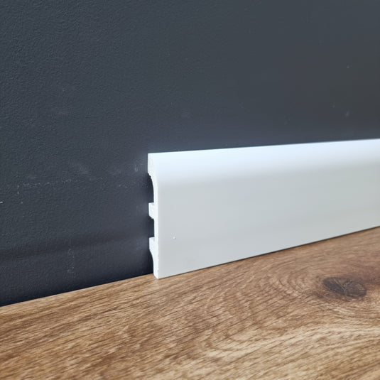Skirting Board Trim H12P size 17,7mm x 98mm x 2 Meters