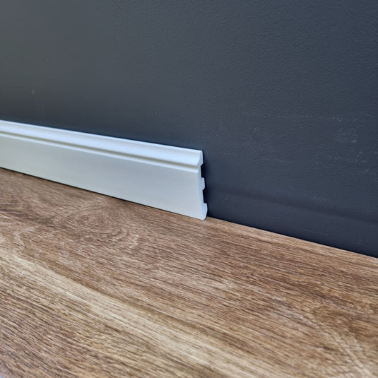 Skirting Board Trim H07P size 12,6mm x 79mm x 2 Meters