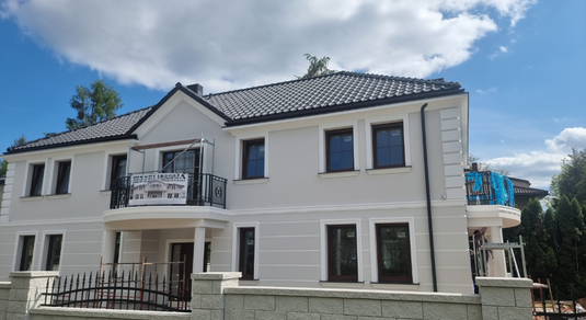 Window Frame Cornice Plaster Coated EPS O-306 40mm x 180mm