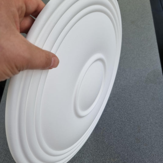 Ceiling Rose K27 Premium 42 cm Large - Classic Ceiling Medallion for Light Fittings & Chandeliers