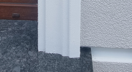 Window Frame Cornice Plaster Coated EPS O-214 35mm x 140mm