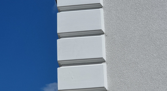 Plaster Coated Quoin Exterior Corner Model "A" XXL