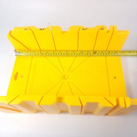 Mitre Box (XXL) Heavy-Duty Multi-Angle 40x20x12cm