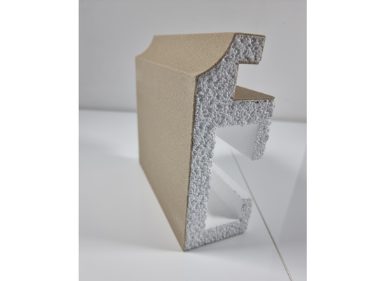 Plaster Coated Coving for LED GU10HB 200mm x 80mm