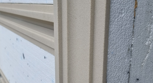 Window Frame Cornice Plaster Coated EPS O-214 35mm x 140mm