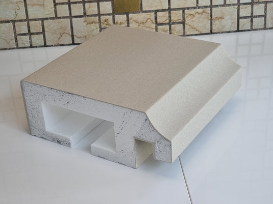 Plaster Coated Coving for LED GU10HB 200mm x 80mm