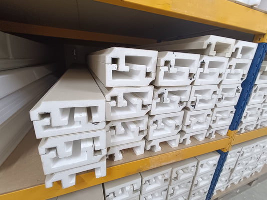 Plaster Coated Coving for LED GU10HB 200mm x 80mm