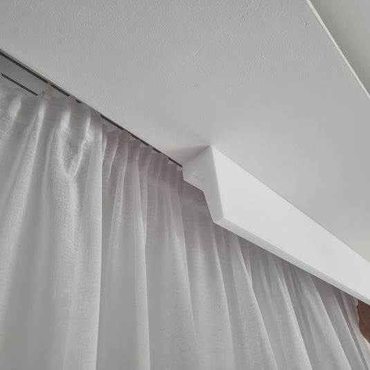 Polystyrene Curtain Coving for LED HLM Lightweight XPS