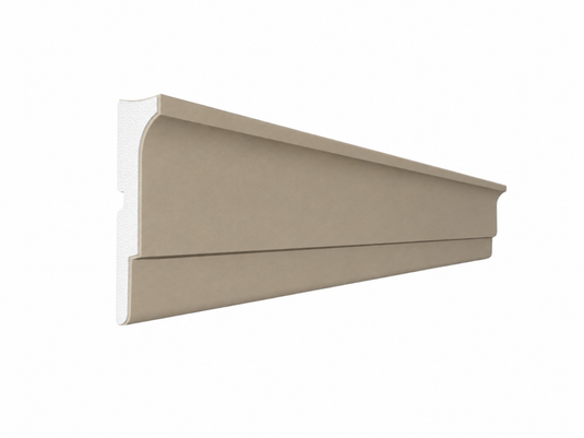 Window Frame Cornice Plaster Coated EPS O-106 35mm x 125mm