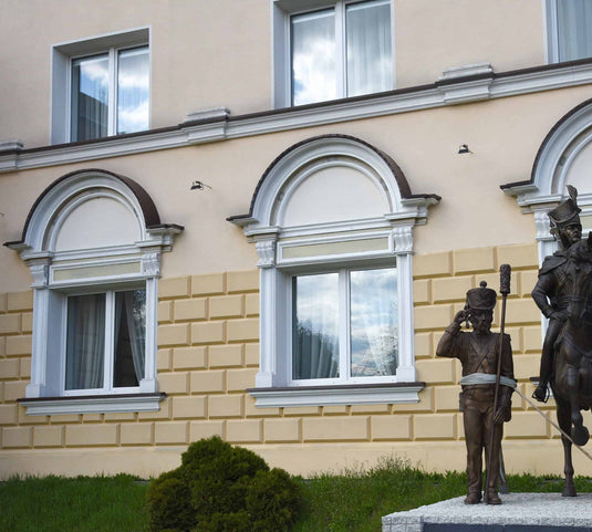 Plaster Coated Quoin Exterior Corner Model "B" XXL