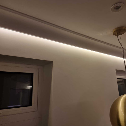 Plaster Coated Coving for LED SH18 120mm x 80mm