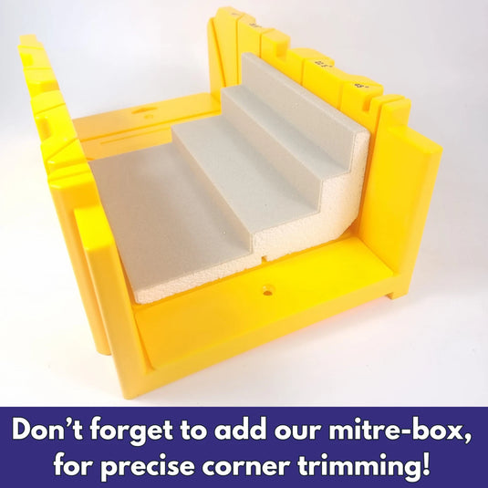 Victorian Coving for Wall Ceiling GH34 60x70mm Lightweight XPS