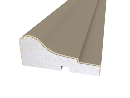 Window Frame Cornice Plaster Coated EPS O-15 40mm x 95mm