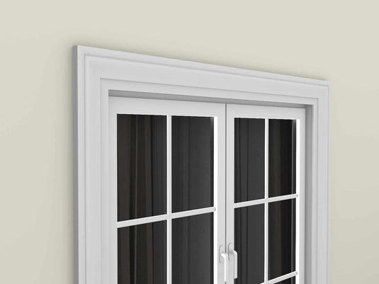 Window Frame Cornice Plaster Coated EPS O-201 40mm x 150mm