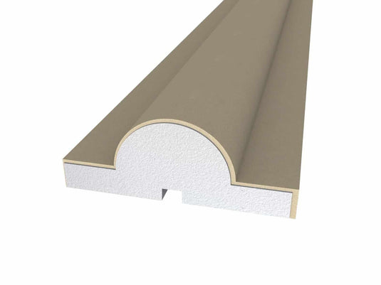 Window Frame Cornice Plaster Coated EPS O-25 30mm x 80mm
