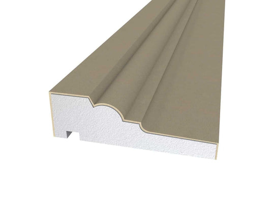 Window Frame Cornice Plaster Coated EPS O-30 35mm x 115mm