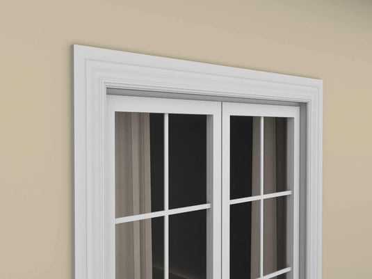 Window Frame Cornice Plaster Coated EPS O-16 20mm x 120mm