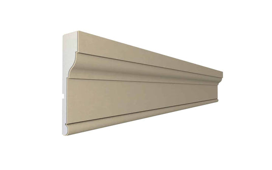 Window Frame Cornice Plaster Coated EPS O-307 50mm x 210mm