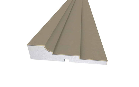Window Frame Cornice Plaster Coated EPS O-304 45mm x 180mm