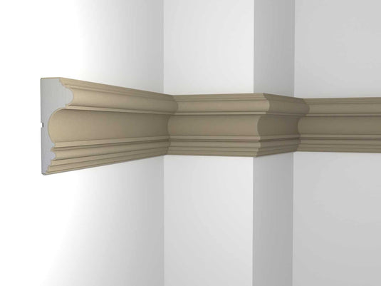 Windowsill Cornice Plaster Coated EPS - P-303 90mm x 200mm