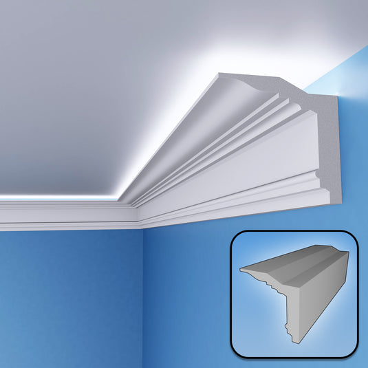 Polystyrene Coving for LED BFS7 Lightweight XPS