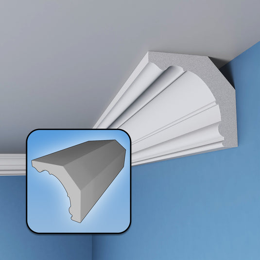 Polystyrene Coving for Wall Ceiling BFA10 Lightweight XPS