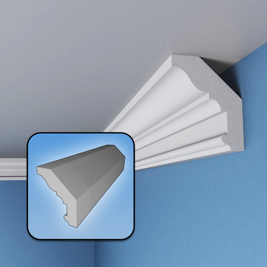 Polystyrene Coving for Wall Ceiling BFA12 Lightweight XPS