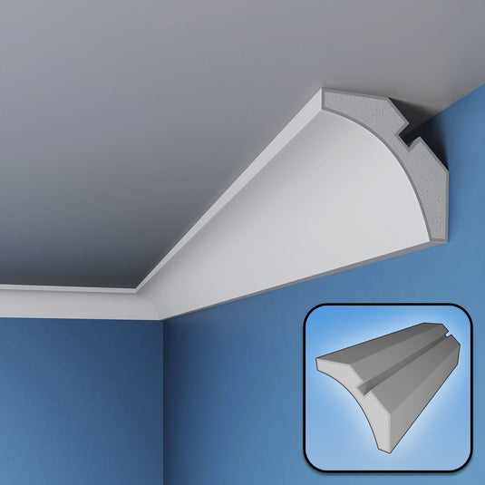 Plaster Coated Ceiling Coving FSH4 80mm x 80mm