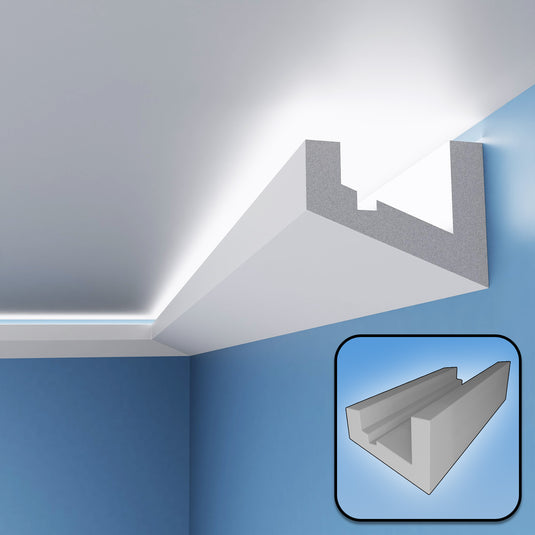 Polystyrene Coving for LED BGS1 Lightweight XPS