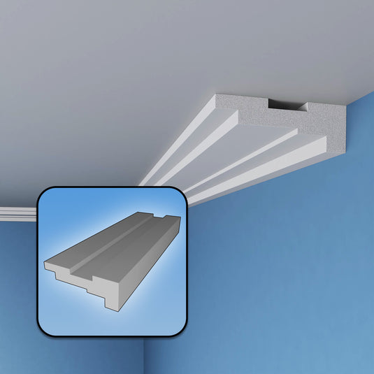 Polystyrene Coving for Wall Ceiling BLX5 Lightweight XPS