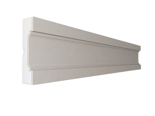 Window Frame Cornice Plaster Coated EPS O-09 25mm x 100mm