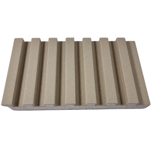 Slatted 3D Wall Panel Plaster Coated PN-11 360mm x 50mm x 2000mm