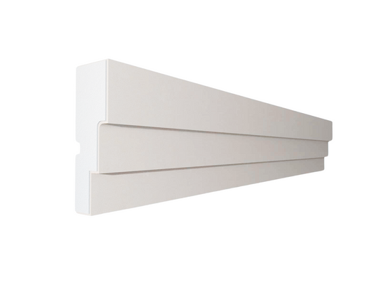 Window Frame Cornice Plaster Coated EPS O-107 40mm x 125mm