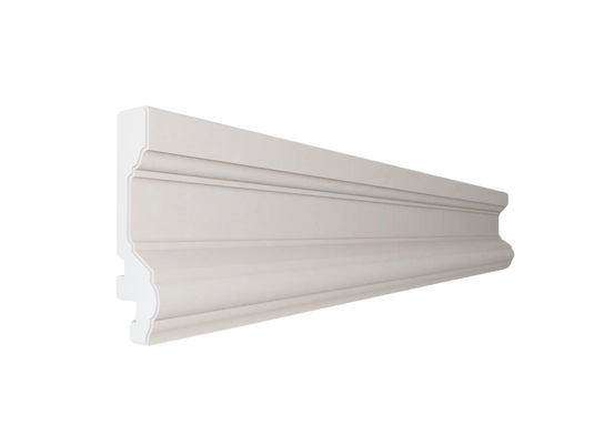 Window LED Frame Cornice Plaster Coated EPS O-28LED 28mm x 100mm