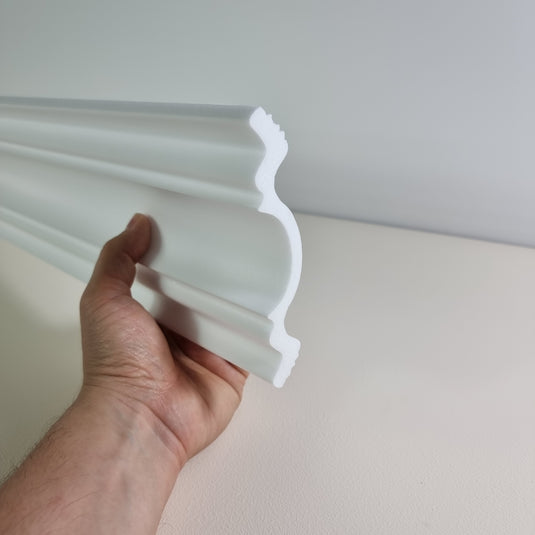 Polystyrene Coving for Wall Ceiling HL120 104x104mm Lightweight XPS