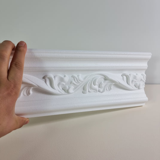 Victorian Coving for Wall Ceiling GH37 75x130mm Lightweight XPS
