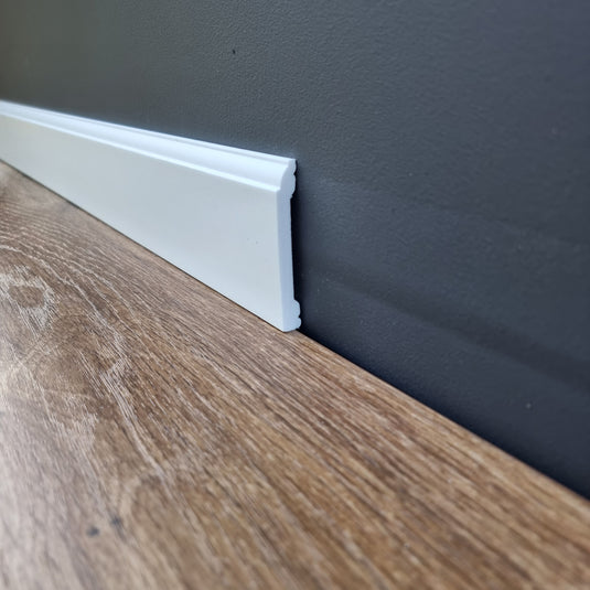 Skirting Board Trim H08P size 11mm x 80mm x 2 Meters