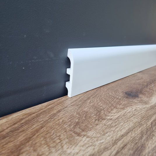 Skirting Board Trim H12P size 17,7mm x 98mm x 2 Meters