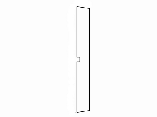 Plaster Coated Quoin Exterior Corner Model "D" Regular