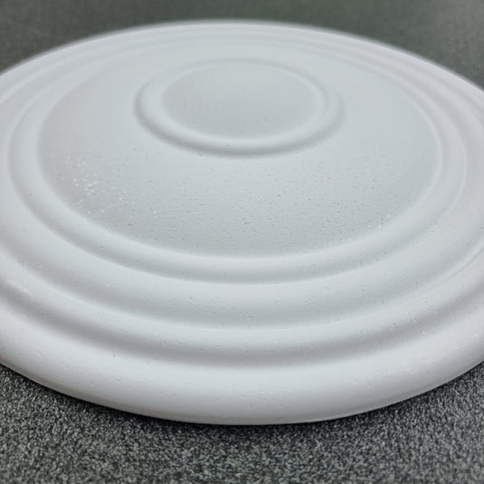 Ceiling Rose K25 Premium 28 cm Medium - Floral Ceiling Medallion for Light Fittings & Chandeliers