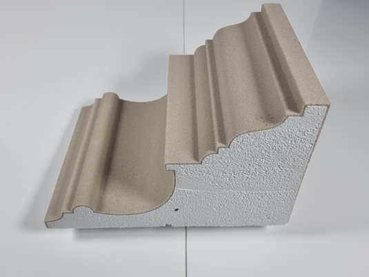 Crown Cornice Plaster Coated EPS - G-214 180mm x 280mm