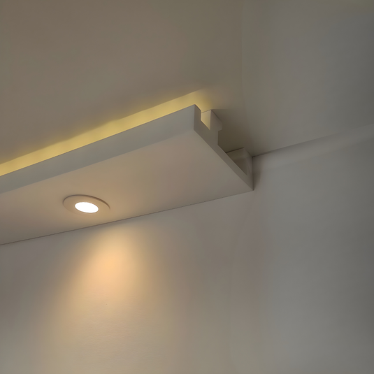 Lightweight XPS Coving for LED C4A 195mm x 70mm