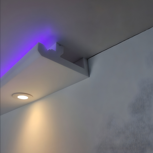 Lightweight XPS Coving for LED C4C 195mm x 70mm
