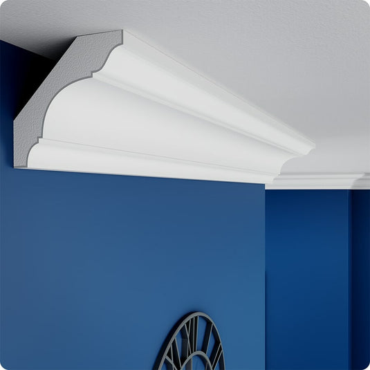 Plaster Coated Ceiling Coving FS10 90mm x 90mm